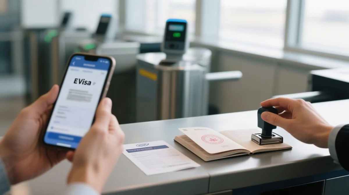 At the UAE Border: From eVisa to Entry Stamp