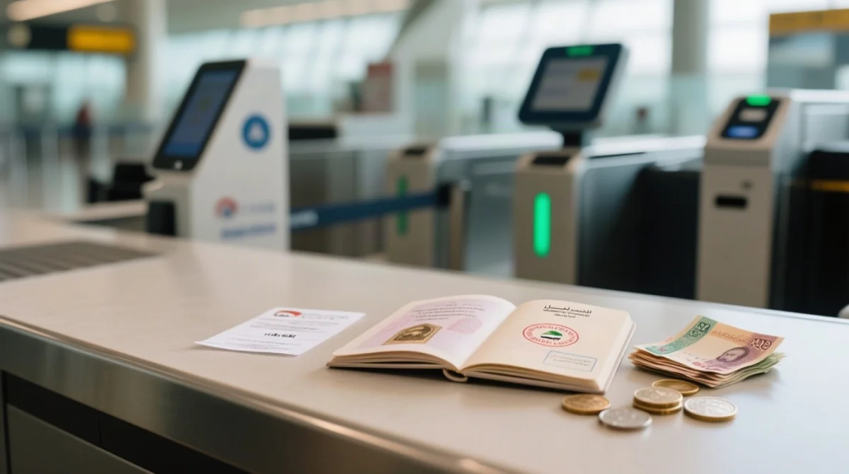 Step-by-step: The UAE visa on arrival process at immigration